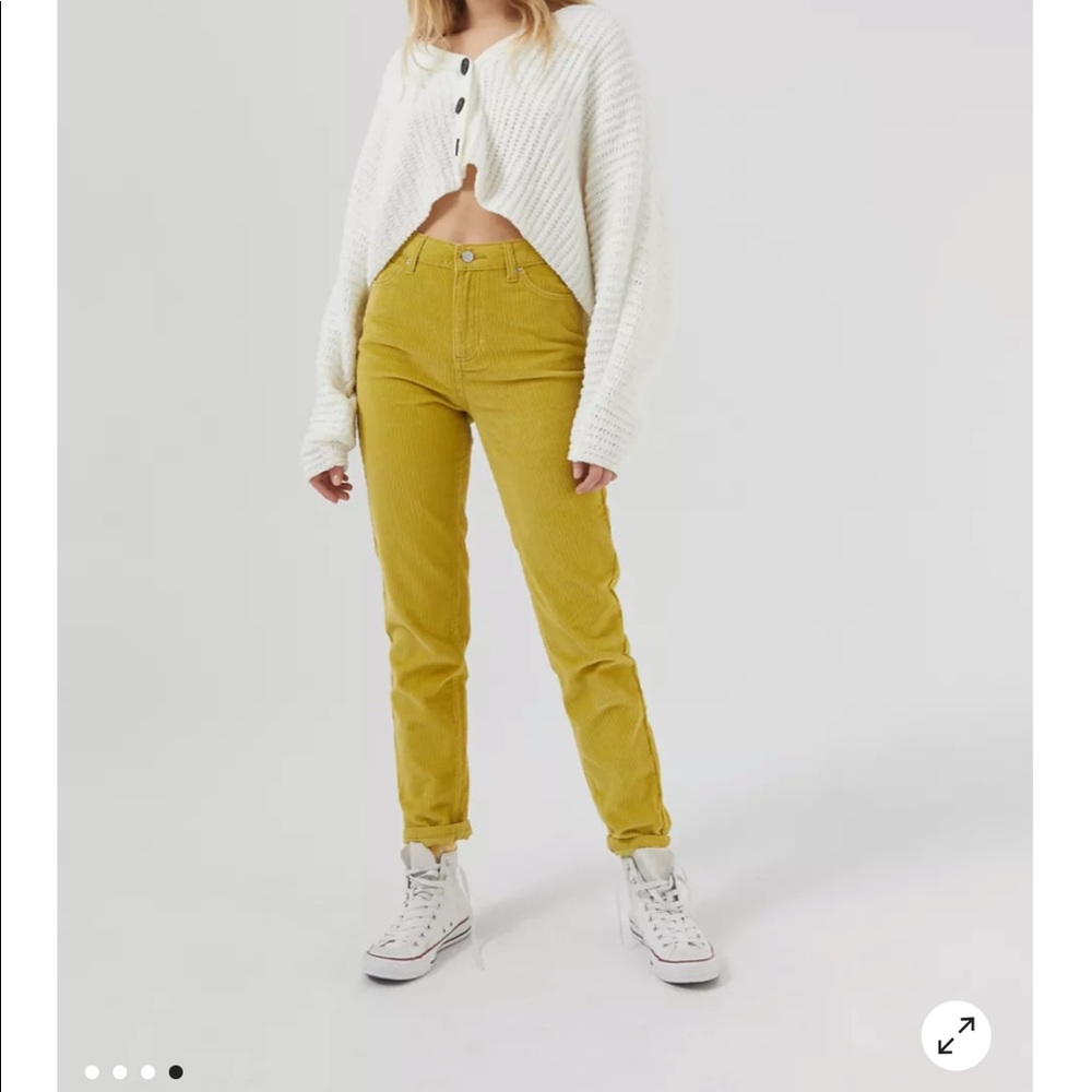 Corduroy high waisted mom pant NWOT